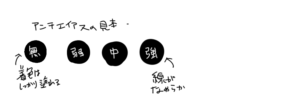 クリップスタジオ～ブラシ設定で自分用のペンを作成しよう  イラスト 